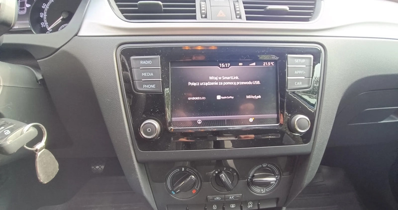 Skoda RAPID cena 40900 przebieg: 129490, rok produkcji 2018 z Wrocław małe 466
